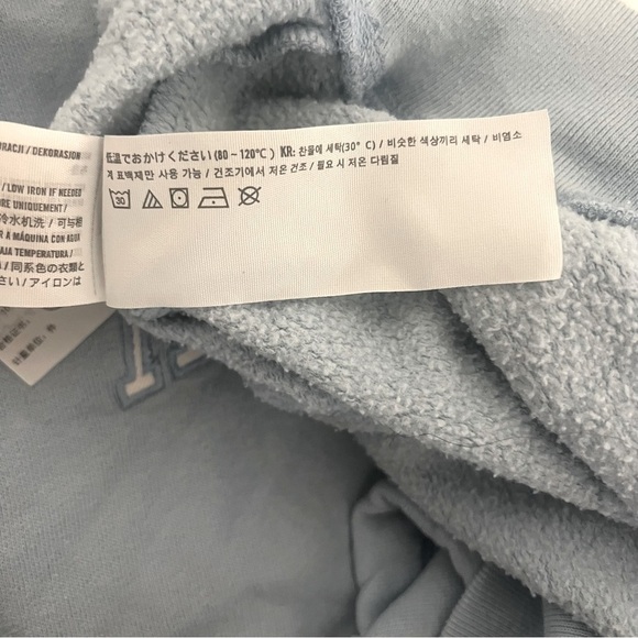 Abercrombie Kids Graphic Unisex Size (13/14) Sweatshirt with Hoodie Blue - Picture 10 of 12